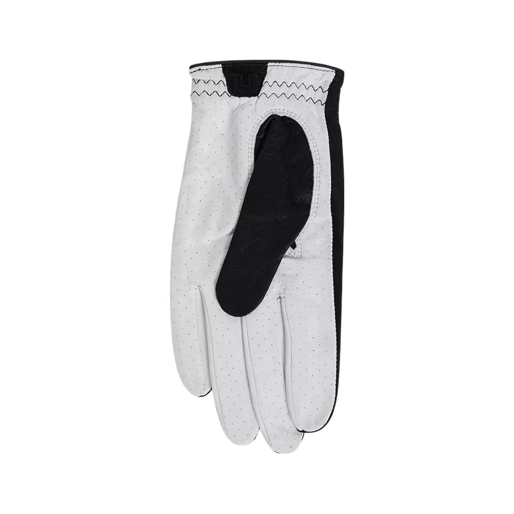 Ron Leather Golf Glove Black