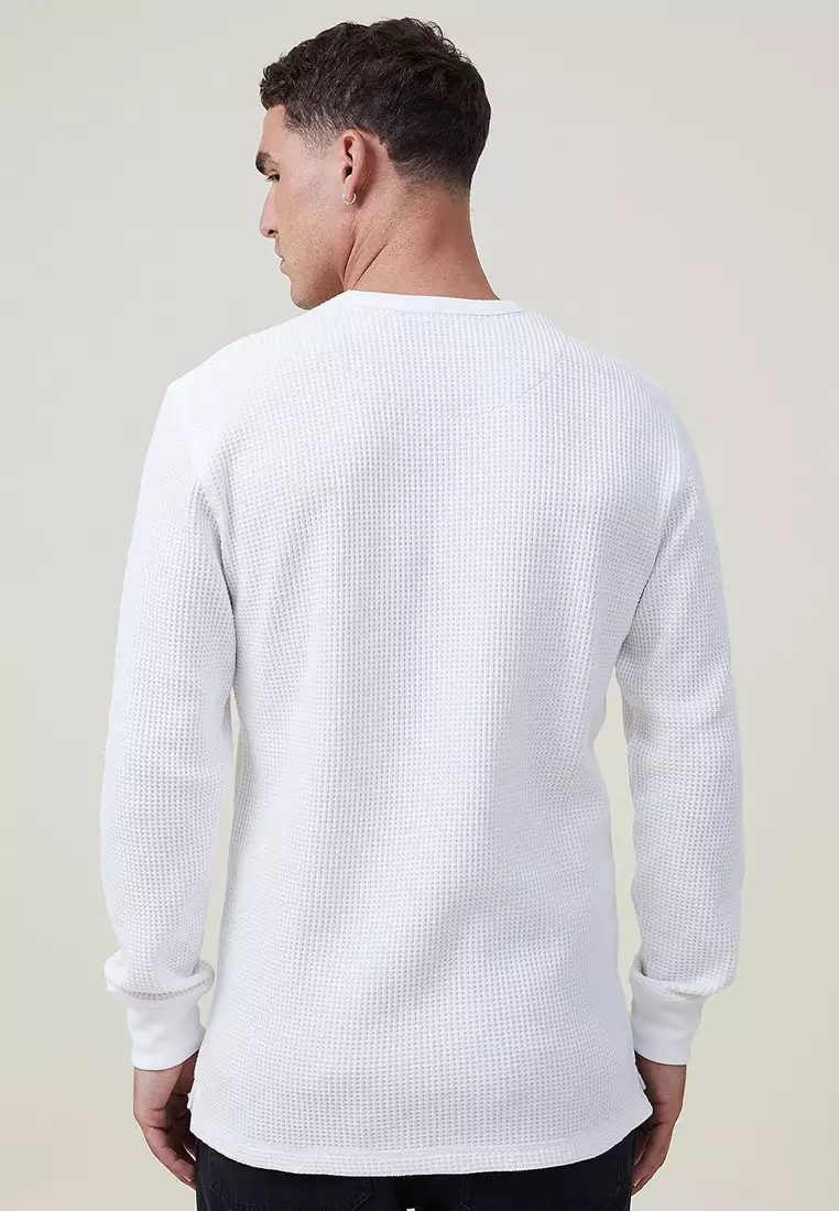 Chunky Waffle Long Sleeve T-Shirt