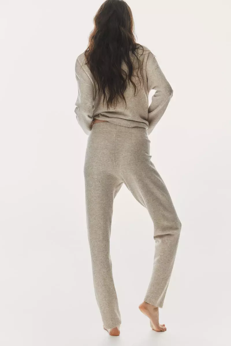 Fine-knit joggers