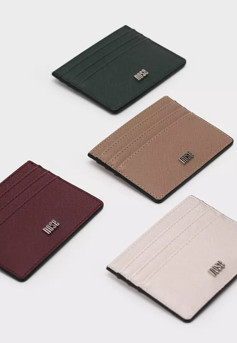 STRUCTURED MINI CARD HOLDER