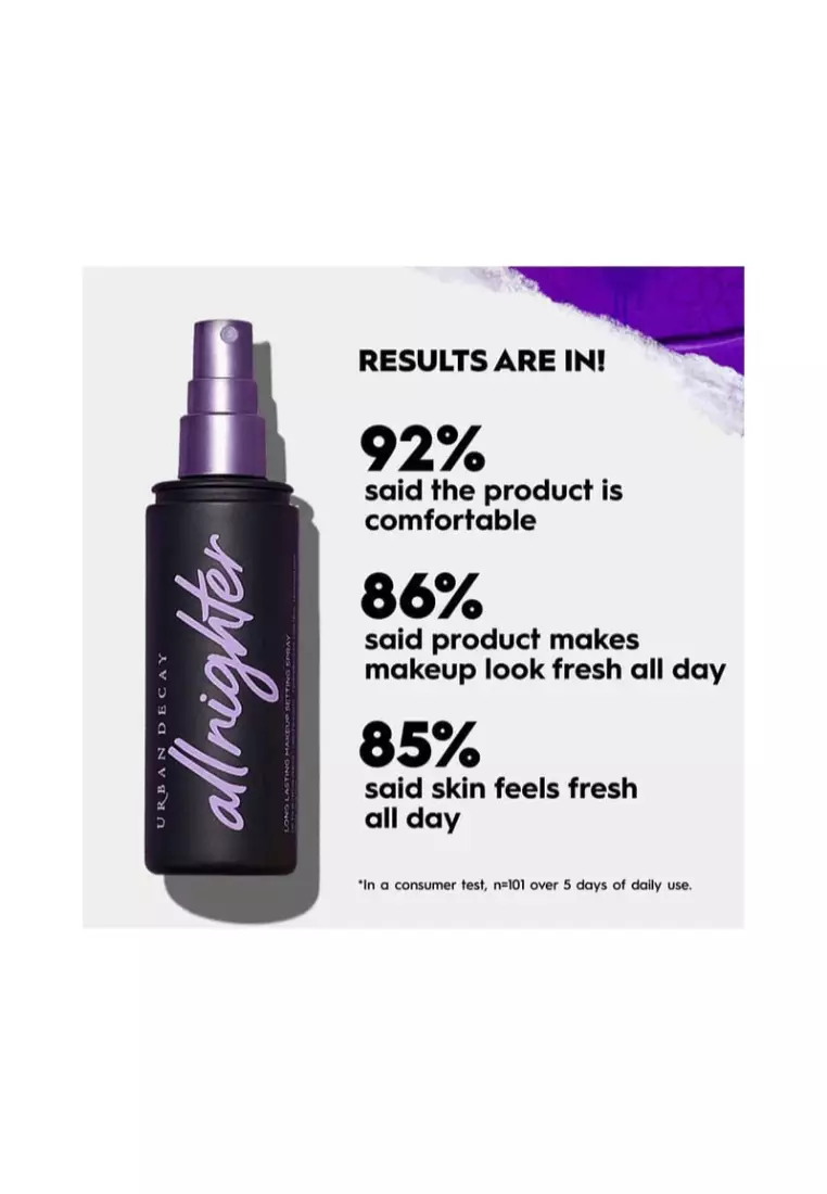 URBAN DECAY - All Nighter Setting Spray Long-Lasting Makeup Setting Spray 118ml