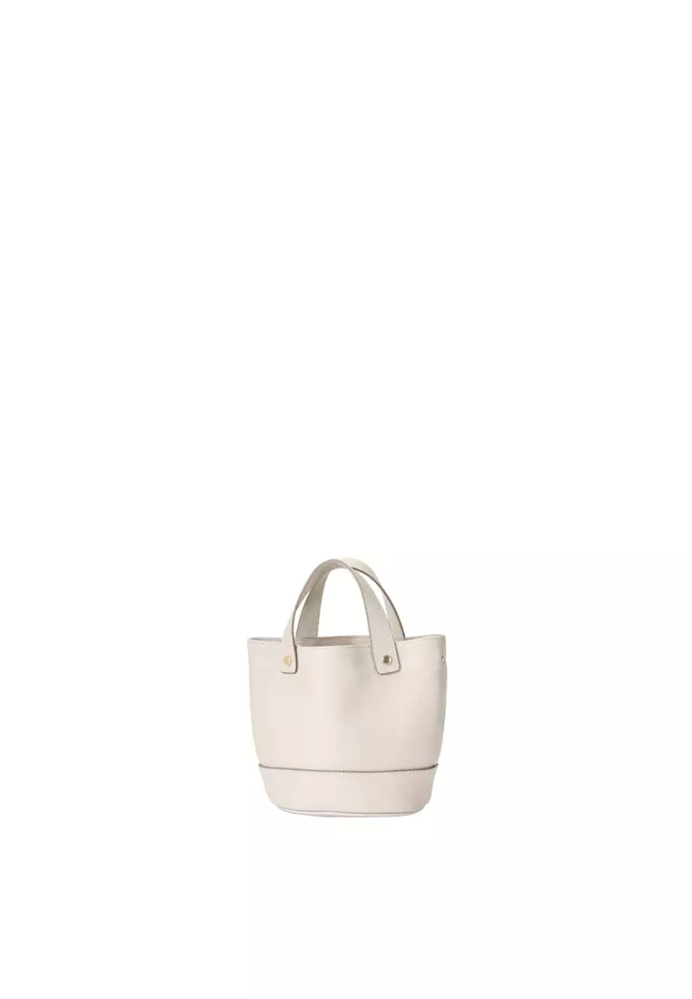 [Online Exclusive] JULIANA Mini Bucket Bag - Cream Beige