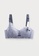 ZITIQUE blue Women's Breathable Front Buckle Non-wired Breast Feeding Bra - Blue AAB9DUS4D99183GS_1