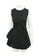 Marni black marni Black Mini Dress with Side Decoration BC8F8AAA21EC9DGS_2