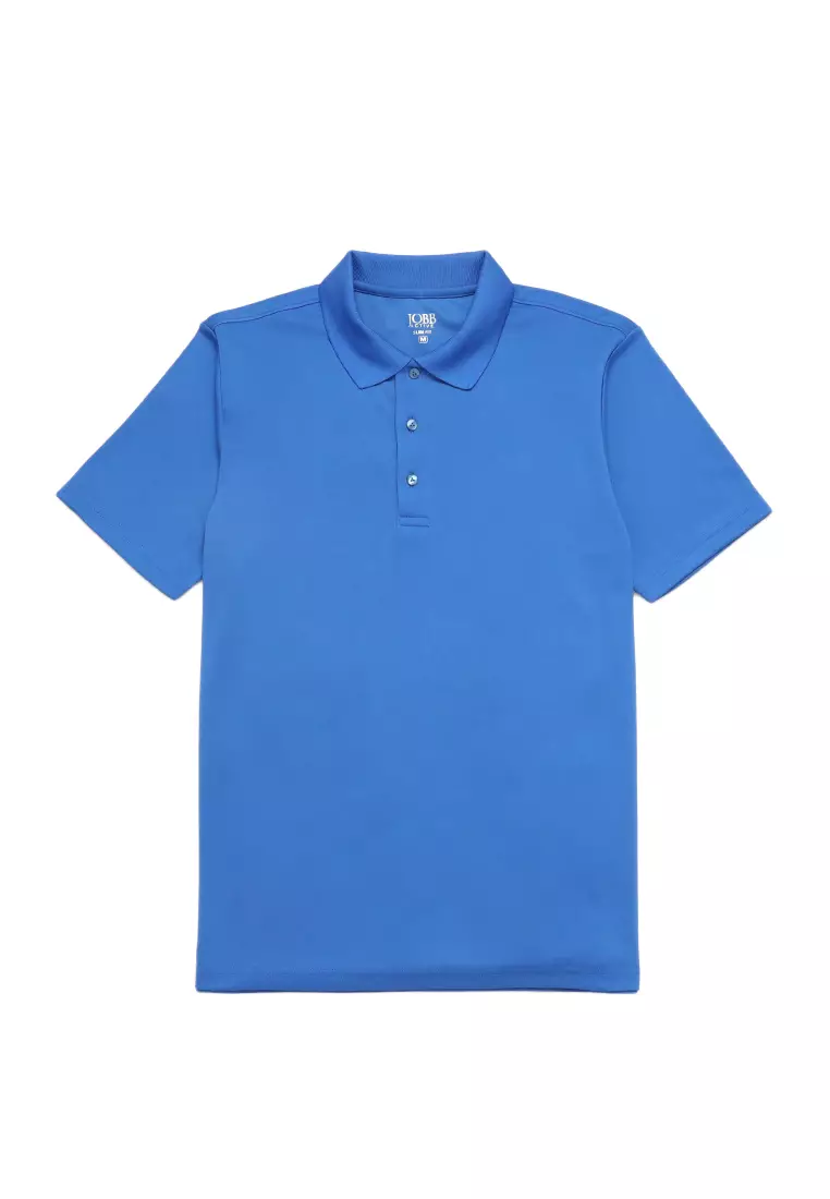 Jobb Candana Polo Shirt Pria Lengan Pendek Slim Fit Medium Blue