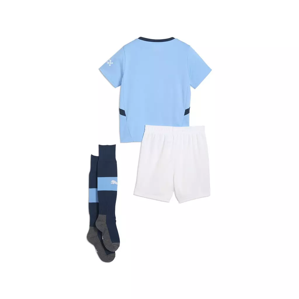 Puma Manchester City FC Home Minikit Team Jersey 77508001 - Set Anak (Biru)
