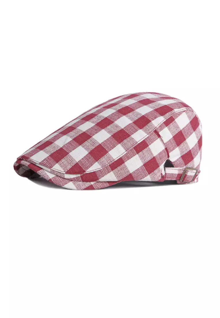 Buy Kings Collection Korean Style Plaid Beret (PHKCHT2299) 2025