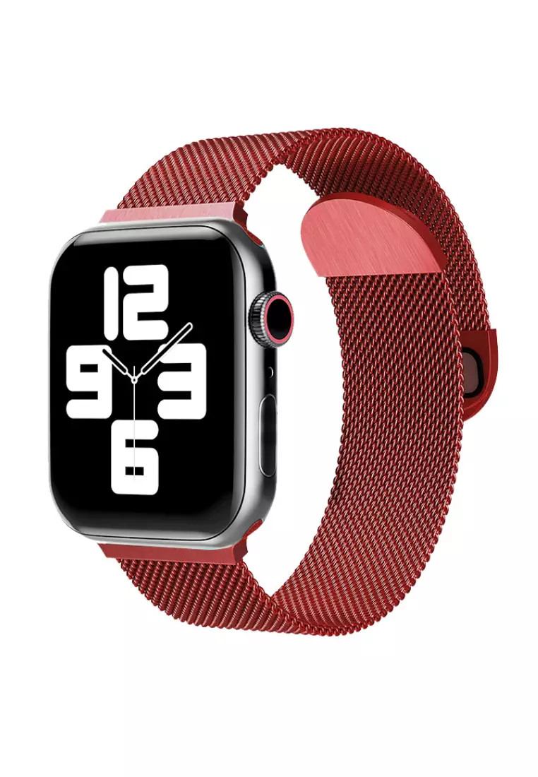 Red apple watch band 38mm outlet