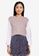 JACQUELINE DE YONG pink Drea Long Sleeves Shirt Sleeve Vest Knit 07DF6AA7FBA03FGS_1