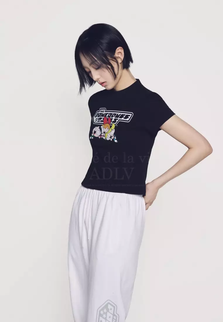Tシャツ・カットソー ACME DE LA VIE xThe Powerpuff logo t-shirts 4BUK069 acme de la vie