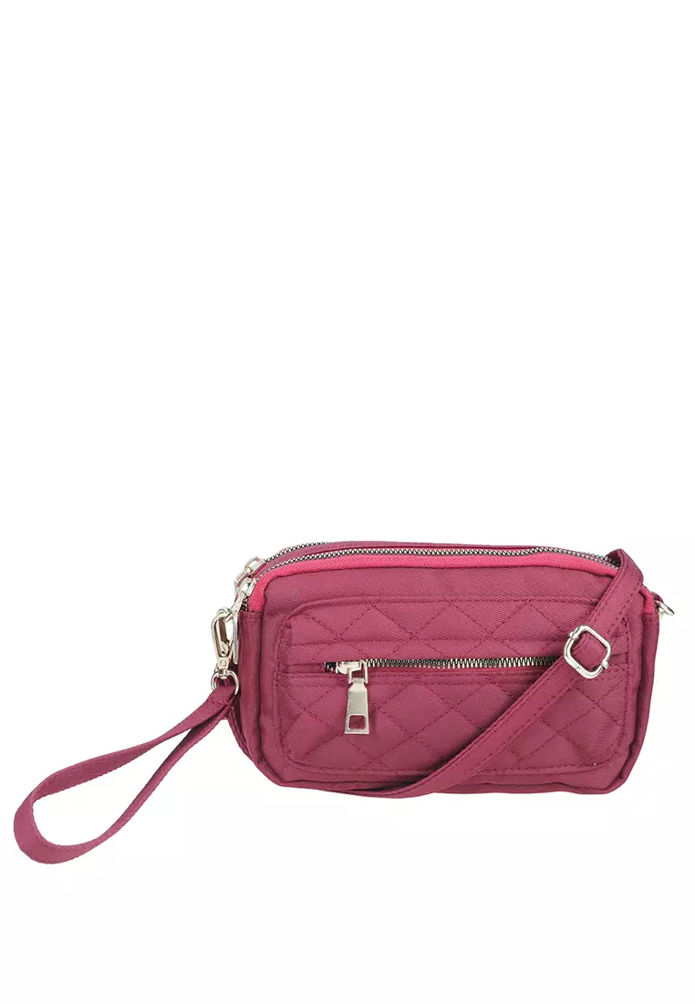 MYNT By Mayonette Rava Pouch Sling Bag - Marun