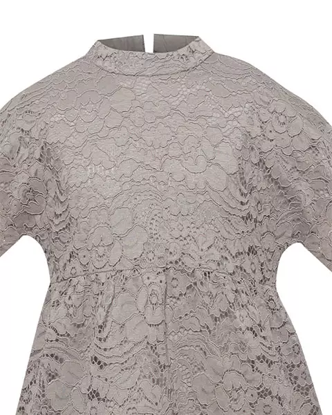 Pito Dito Girl Belsky Dress Anak Perempuan Abu