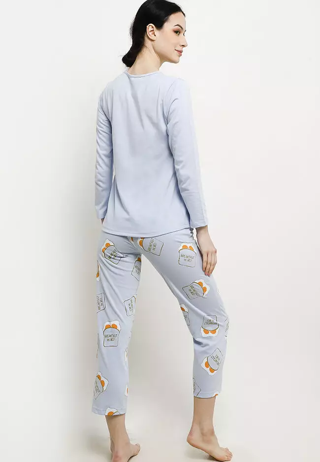 Pyjama Long Sleeve Long Pants Sleepwear