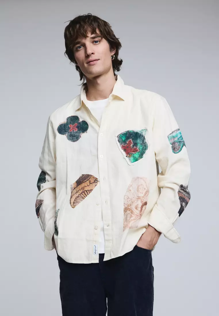 Buy Desigual Patch mosaic shirt 2026 Online | ZALORA