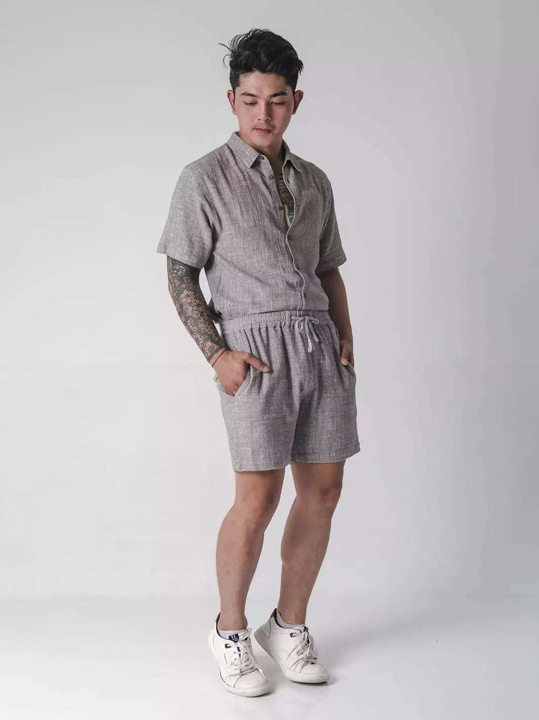 Headshrinker Short Charcoal