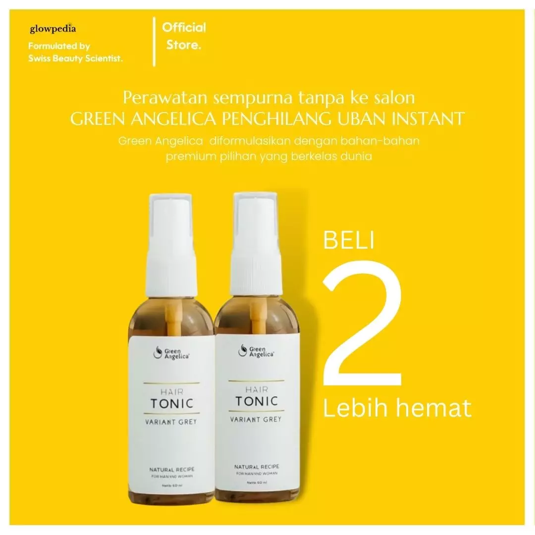 Jual Green Angelica Obat Penghitam Uban Rambut Green Angelica Hair