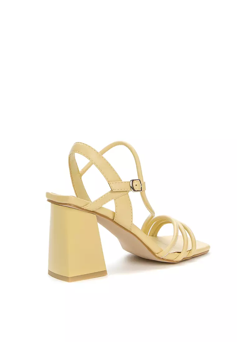 Buy BETSY Kimmy Strappy Block Heels 2024 Online ZALORA Philippines