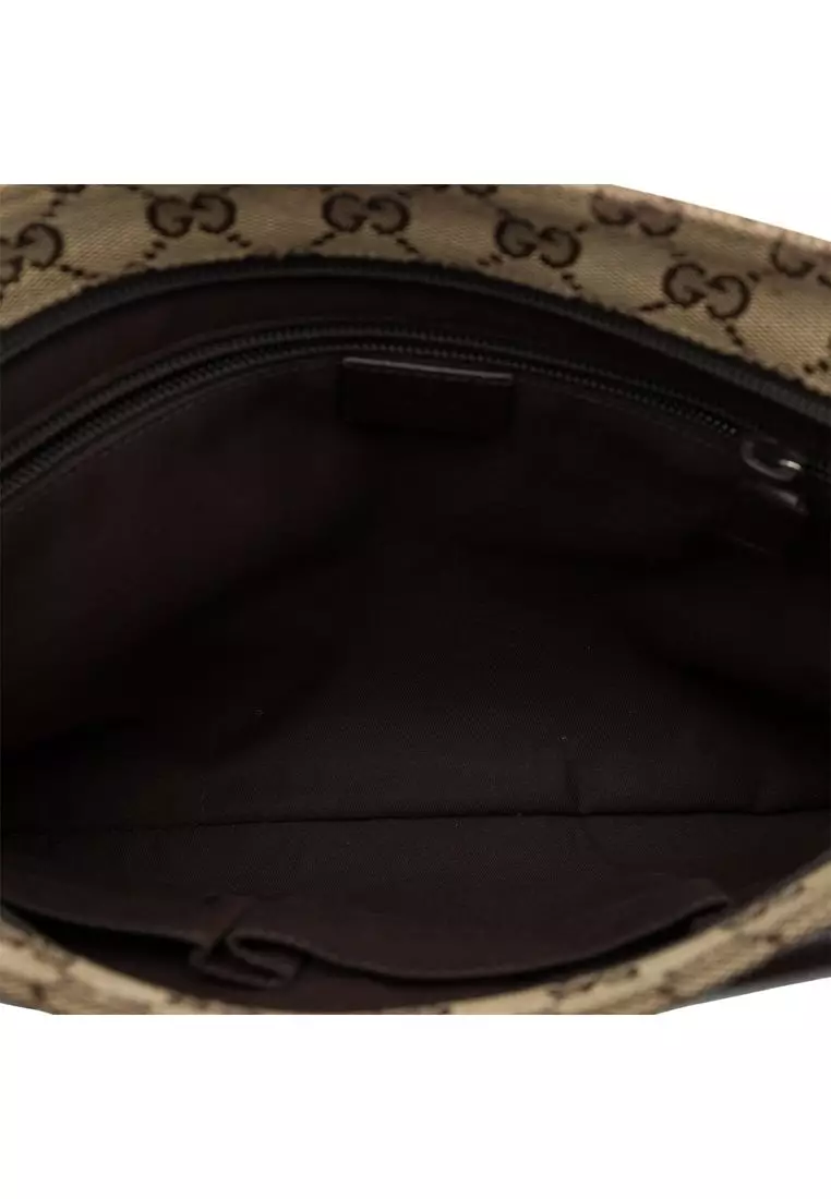 Pre-Loved Gucci Gg Canvas Crossbody