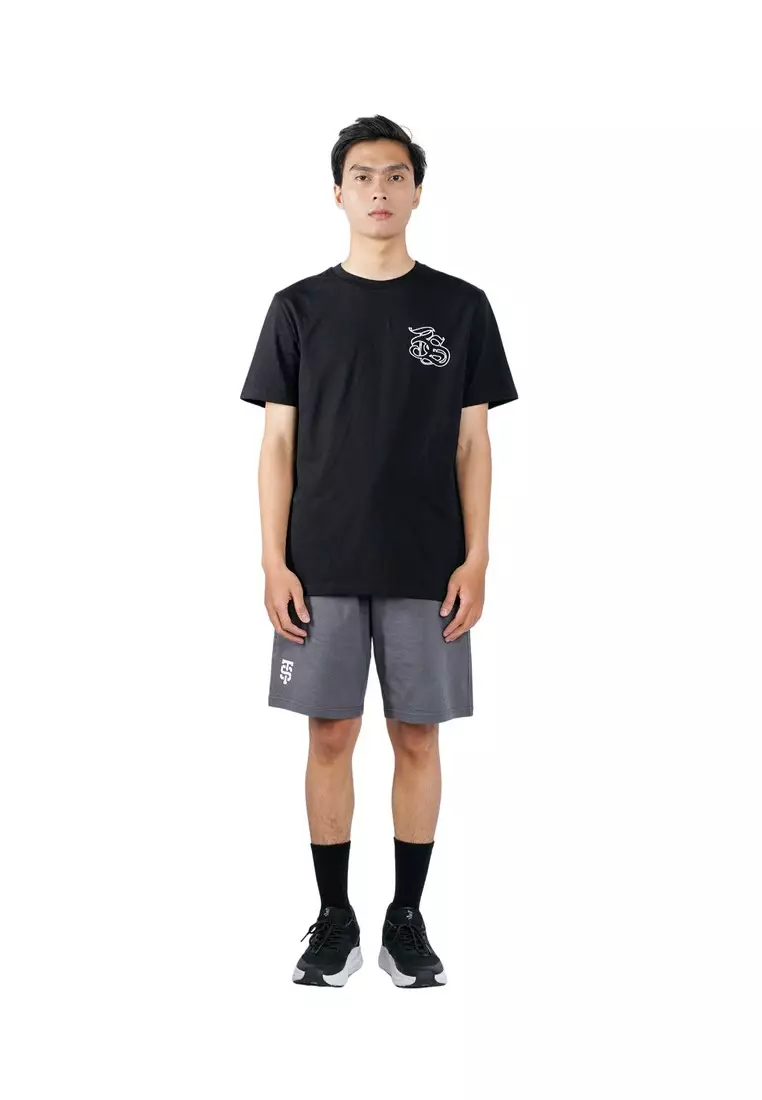 3Second Men's T-Shirt Short Sleeve Regular Fit Cotton Gruzz C231125