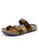 SoleSimple brown Dublin - Camel Leather Sandals & Flip Flops & Slipper ED84CSH706D097GS_2