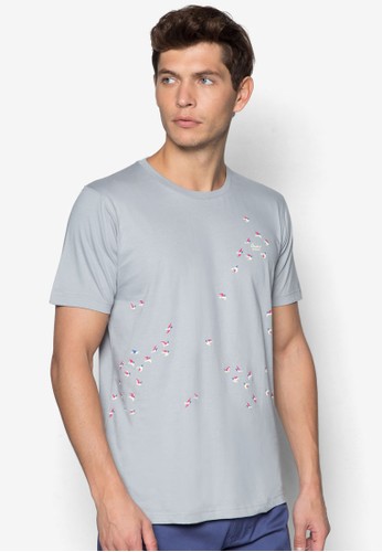 Grapesprit 工作hic Printed T-Shirt, 服飾, T恤