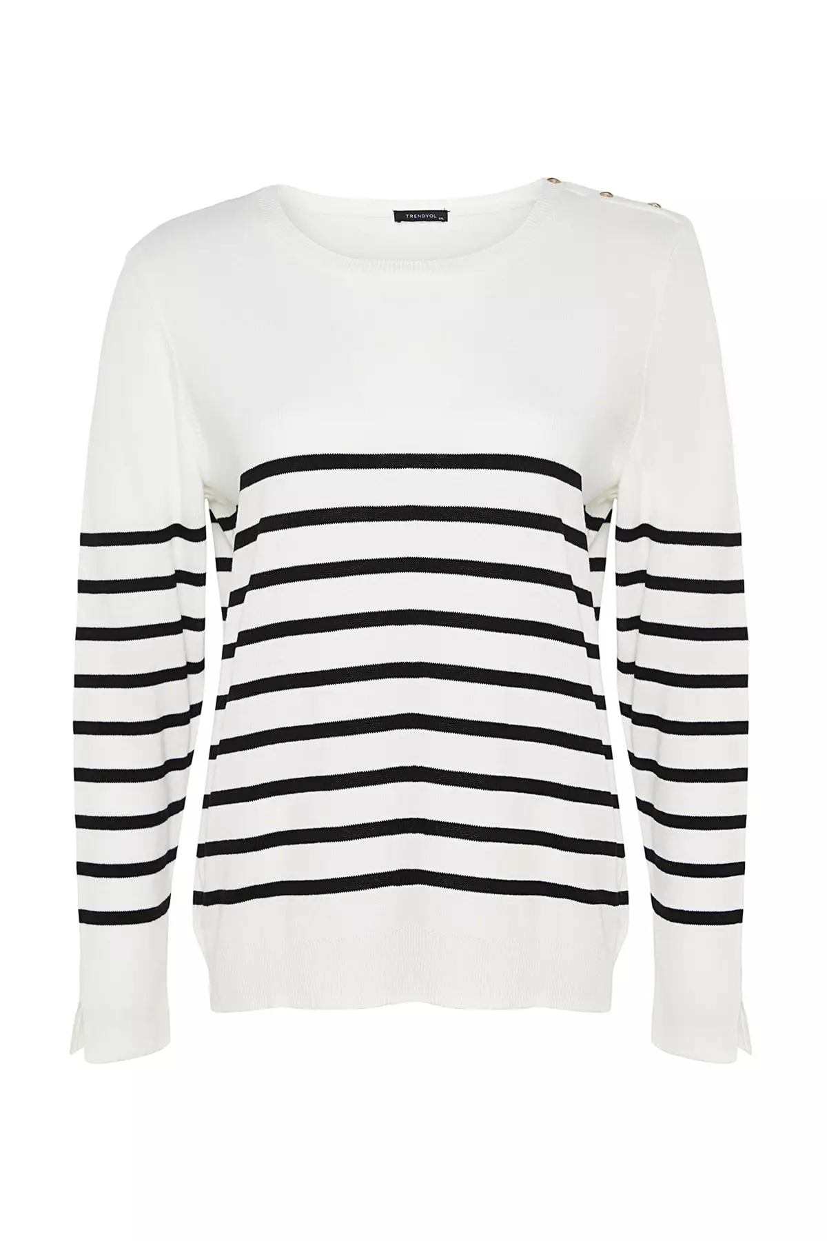 Striped Knitwear Sweater