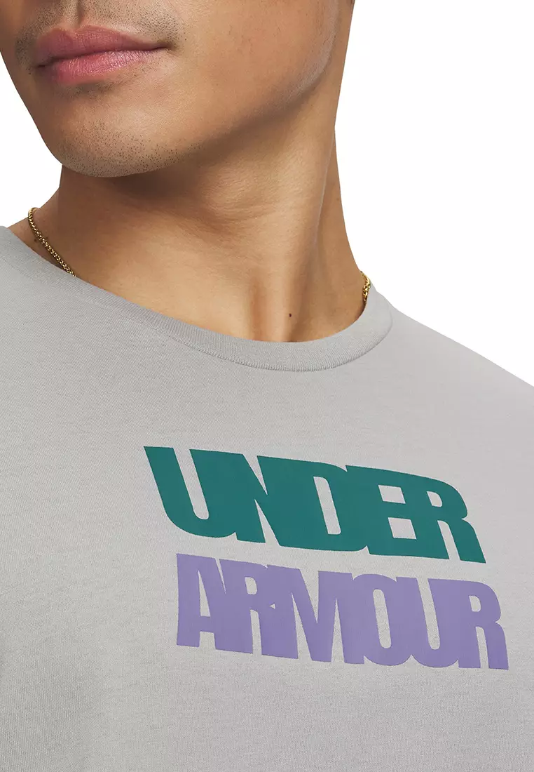 撞色商標短袖T恤