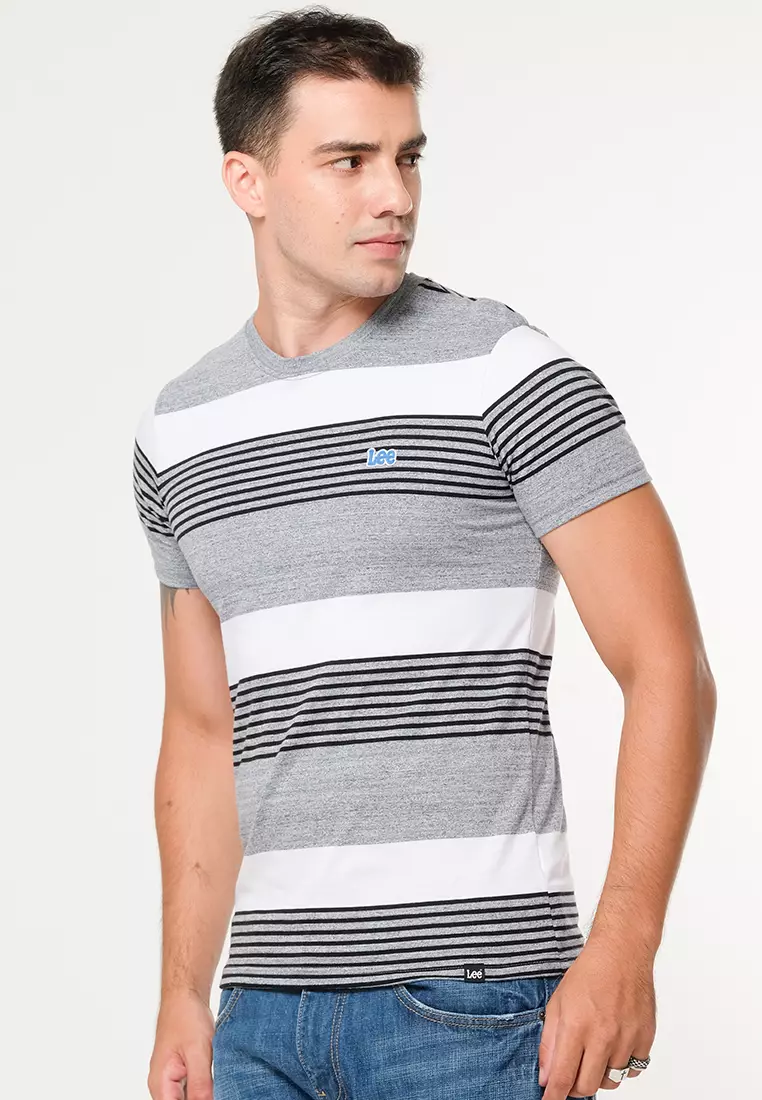 Striped t cheap shirts mens online