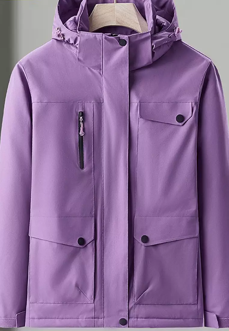 Purple on sale down jacket