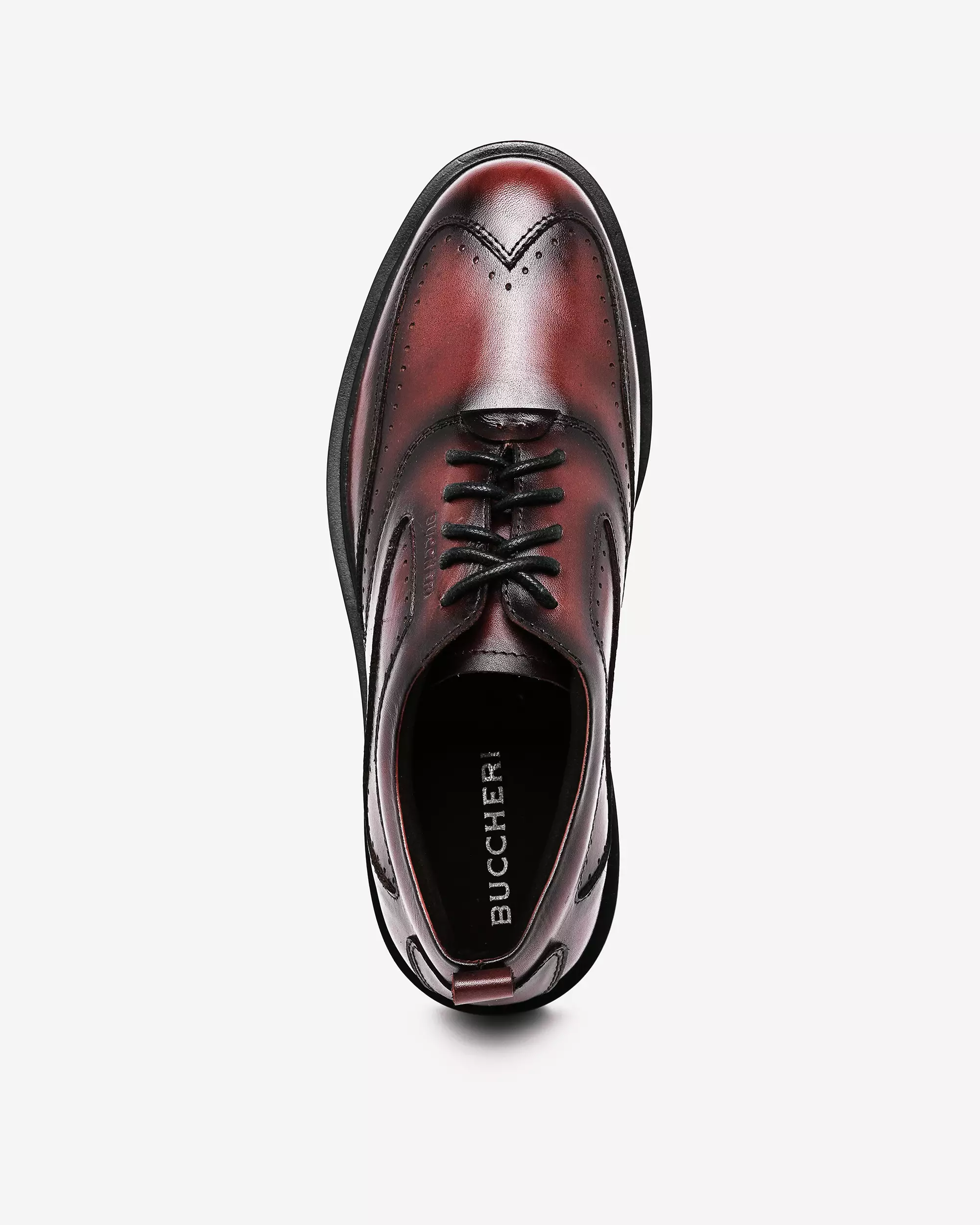 Buccheri Kyros Lace Ups Men Maroon