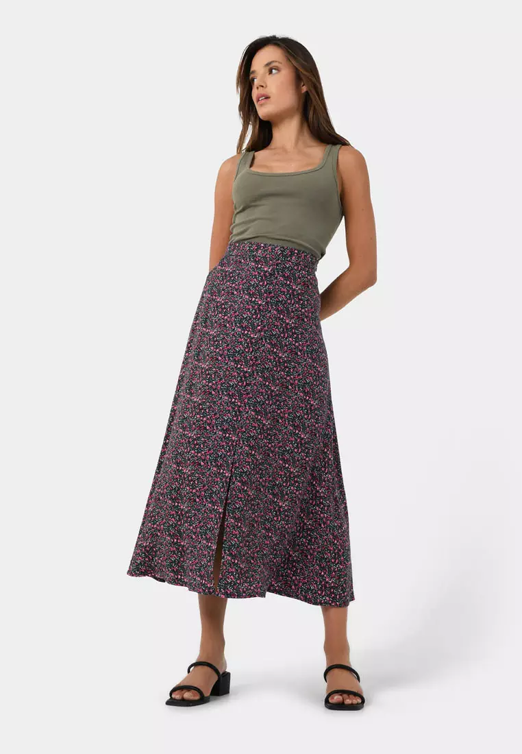 Floral skirt in singapore hotsell