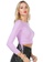 London Rag purple Ruched Side Drawstring Full Sleeve Top in Purple 9B64CAA02A48D1GS_6