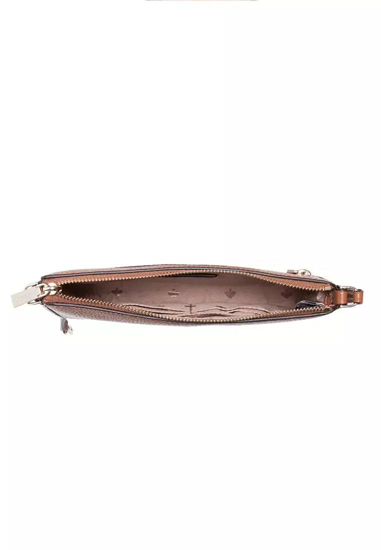 Leila Convertible Wristlet - Brown