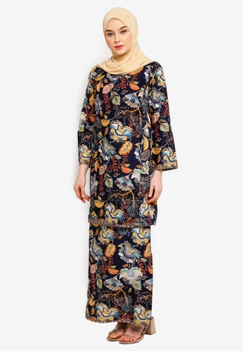 Buy Azka Collection English Cotton Kurung Online On Zalora Singapore