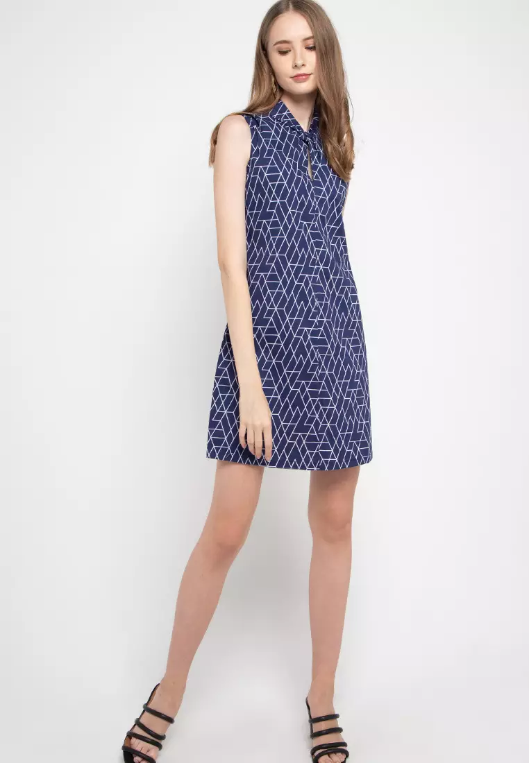 Sophistix Sal Dress in Navy