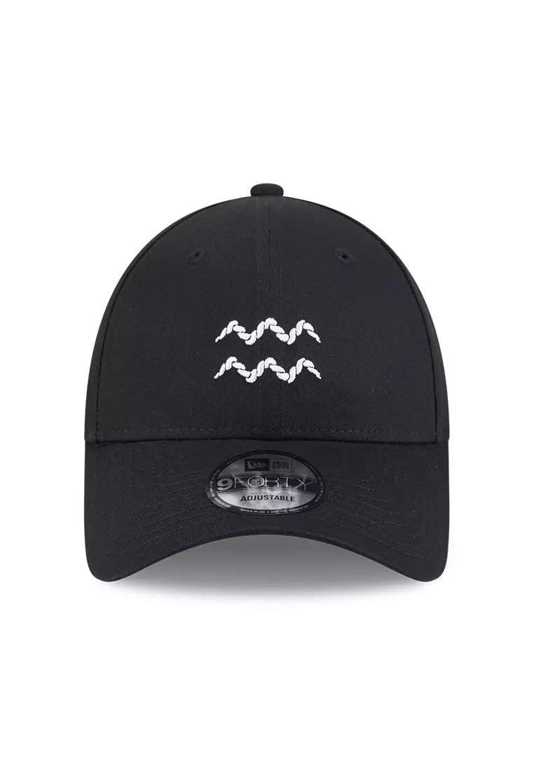NE Zodiac Sign Pack SS26 Aquarius Black 9FORTY Adjustable Cap