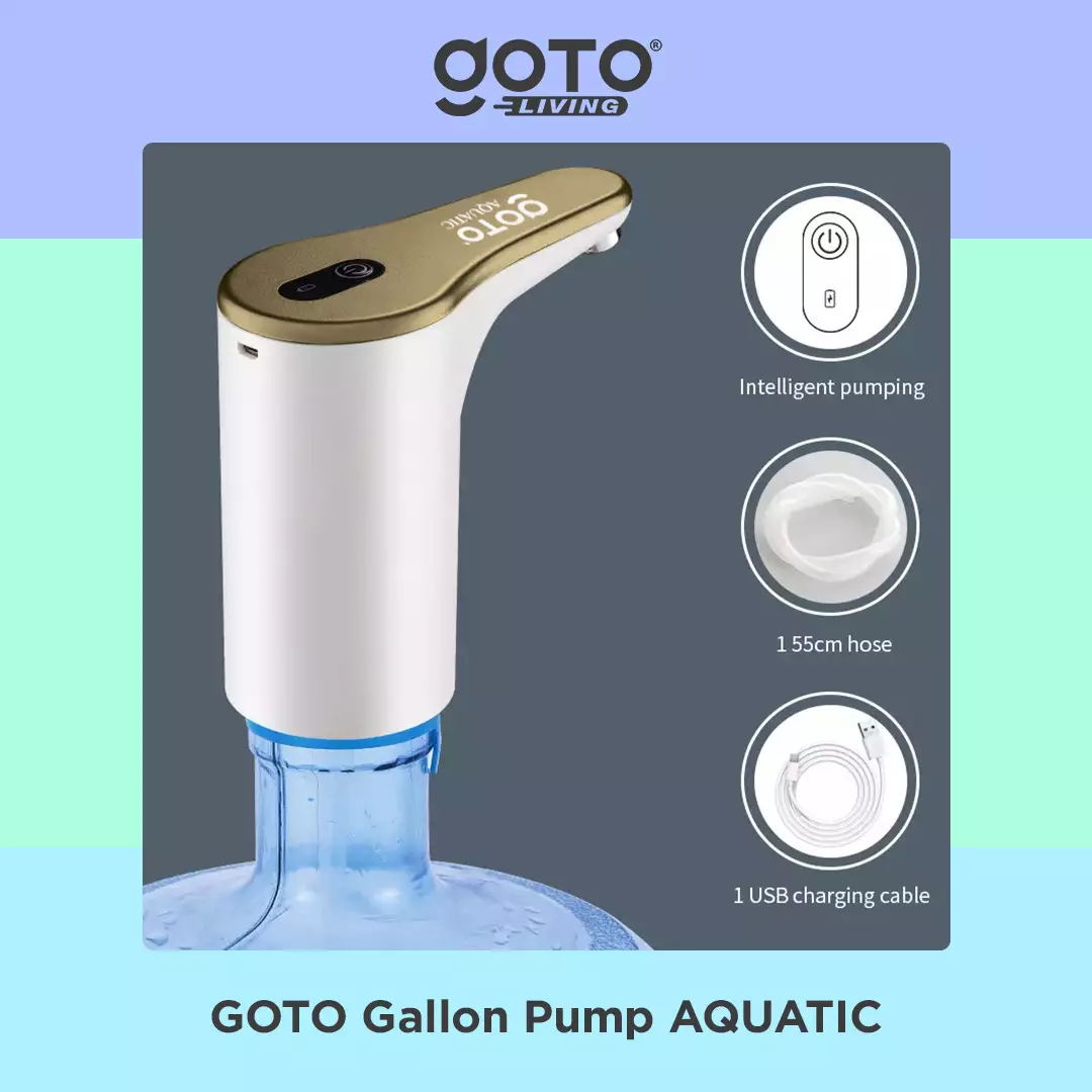 Jual Goto Living Goto Aquatic Pompa Galon Elektrik Dispenser Air Minum Pump Charge Usb Original 2562