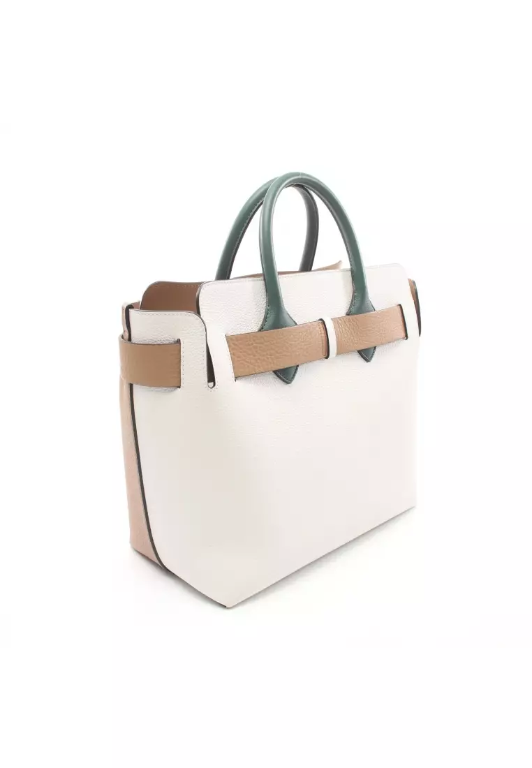 Burberry medium belt bag leather deals tote