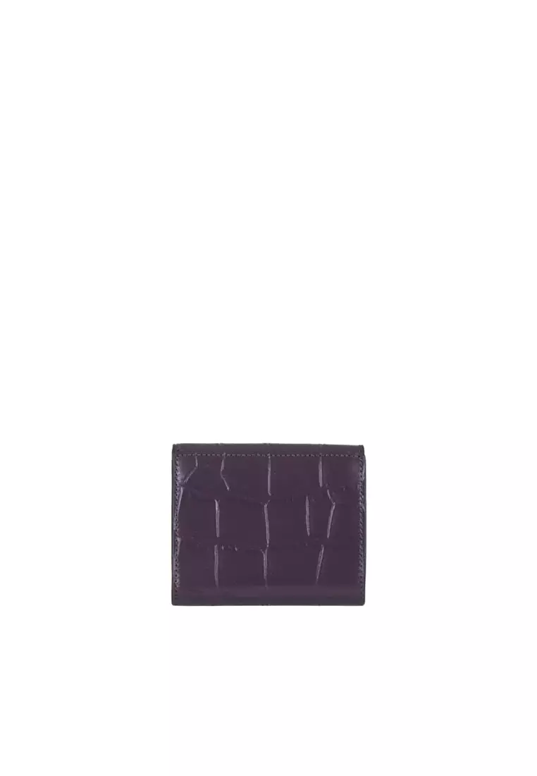 Coach Coach Small Morgan Wallet Embossed Leather In
