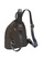 SEMBONIA grey Pebbled Leather Mini Backpack 0C893AC66E6922GS_4