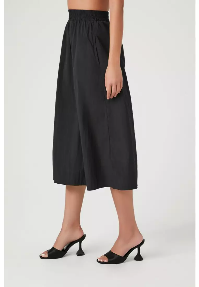 Mid length skirts forever 21 clearance