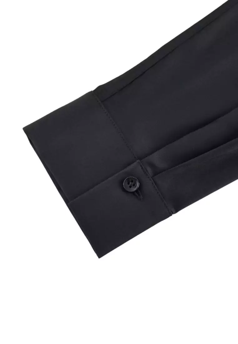 Easy Care Cotton Nylon Spandex Fine Twill Shirt