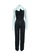 Reformation black Pre-Loved reformation Black Print Jumpsuit with Bow at front 14C12AA5E5779BGS_2