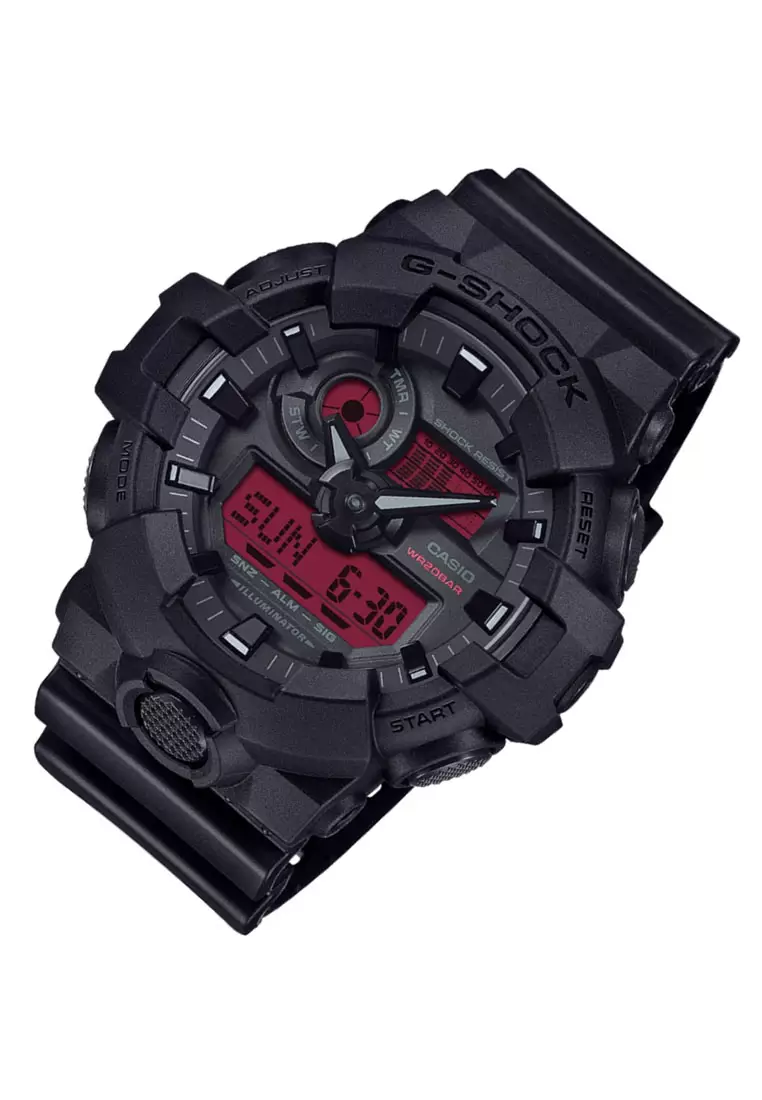 G-shock Digital Analog Watch GA-700BBR-1A