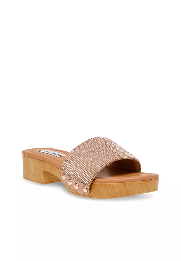 Sunrise espadrille wedge on sale slide sandal steve madden