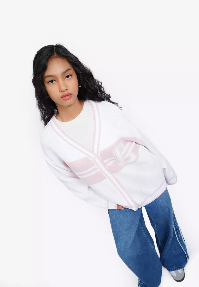 Logo Varsity Cardigan