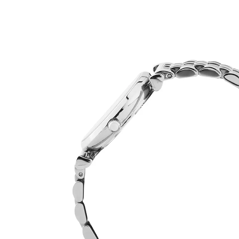 Jam Tangan Wanita Emporio Armani Fashion AR1908 Ladies Mother of Pearl Dial Stainless Steel Strap