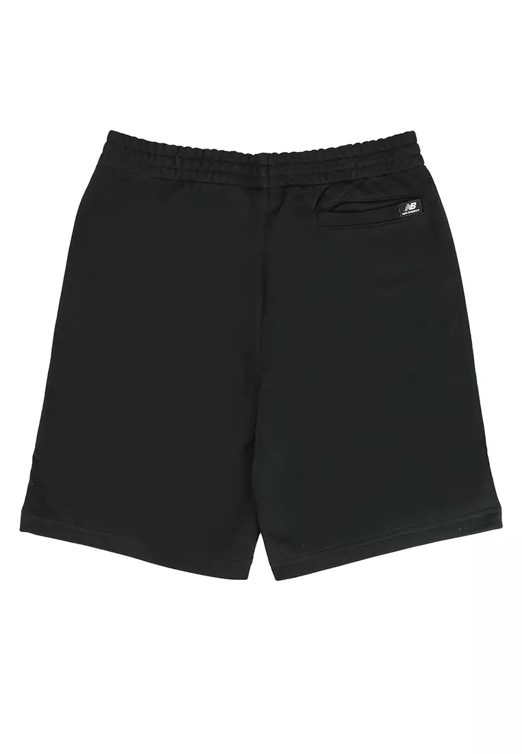 Black terry shop shorts