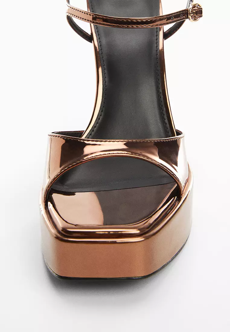 Metallic platforms hotsell