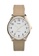 Timex brown and gold Timex Easy Reader 32mm - Gold-Tone Case, Brown Strap (TW2T72400) 09F7DAC10762B0GS_1